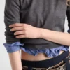 Suéter de cuello redondo de lana Suéter de cuello redondo de lana