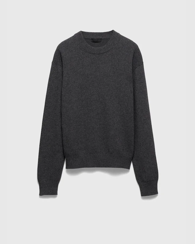 Suéter de cuello redondo de Re-Cashmere Suéter de cuello redondo de Re-Cashmere