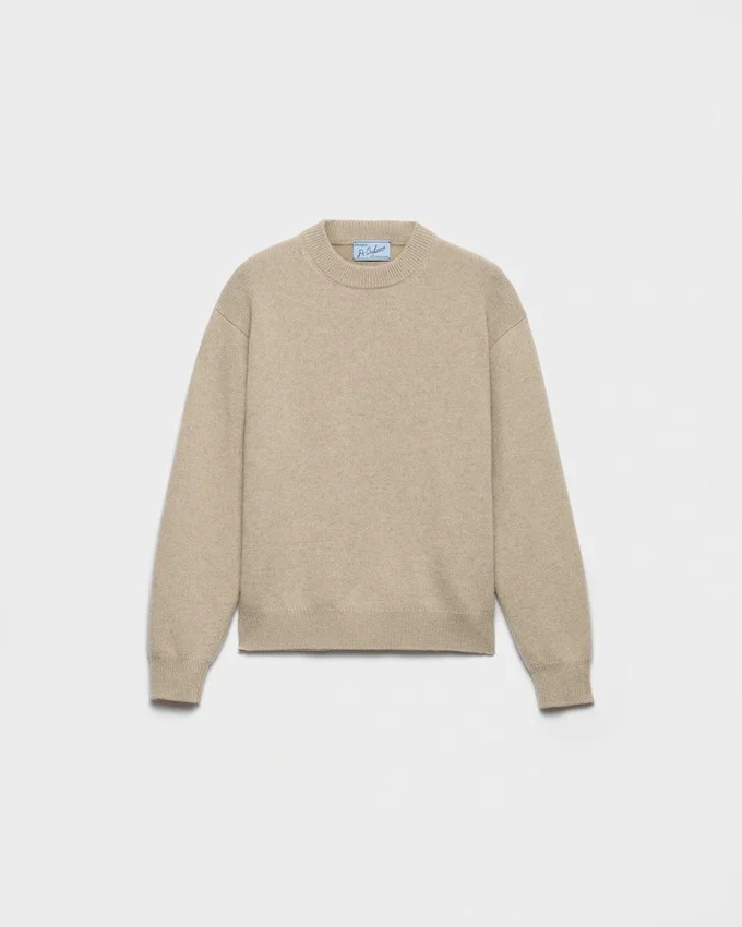 Suéter de cuello redondo de Re-Cashmere Suéter de cuello redondo de Re-Cashmere