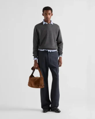 Suéter de cuello redondo de Re-Cashmere