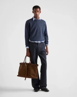 Suéter de cuello redondo de Re-Cashmere
