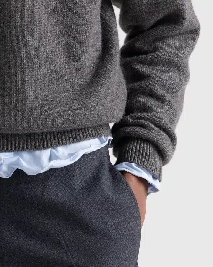 Suéter de cuello redondo de Re-Cashmere Suéter de cuello redondo de Re-Cashmere