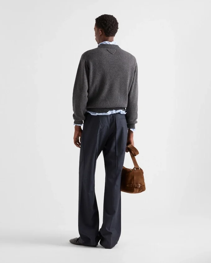 Suéter de cuello redondo de Re-Cashmere Suéter de cuello redondo de Re-Cashmere