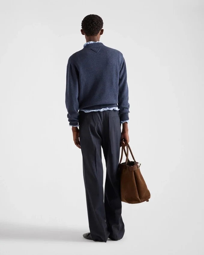 Suéter de cuello redondo de Re-Cashmere Suéter de cuello redondo de Re-Cashmere