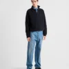 Suéter polo oversize de cachemira Suéter polo oversize de cachemira