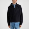 Suéter polo oversize de cachemira Suéter polo oversize de cachemira