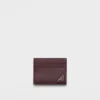 Tarjetero de piel Saffiano Tarjetero de piel Saffiano