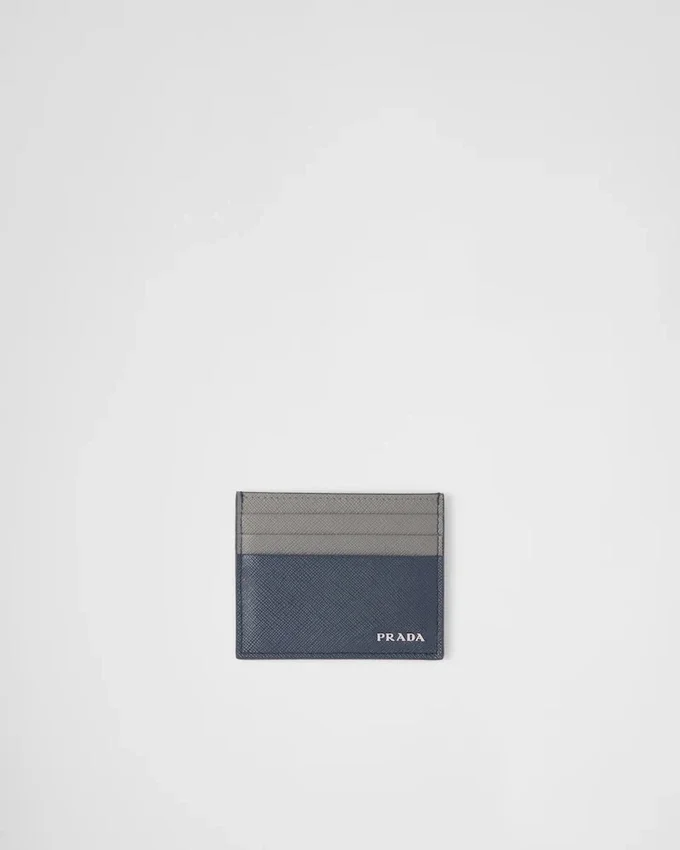 Tarjetero de piel Saffiano Tarjetero de piel Saffiano