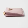 Tarjetero de piel Saffiano estampada Tarjetero de piel Saffiano estampada