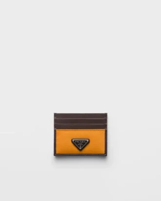 Tarjetero Prada Speedrock de Re-Nylon y cuero