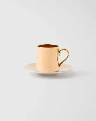 Taza de café de porcelana – Oro macizo