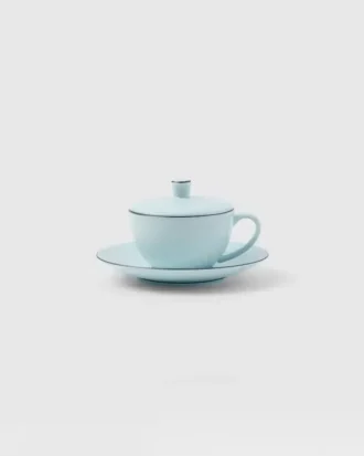 Taza de café espresso de porcelana – Celadón