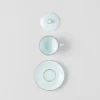 Taza de café espresso de porcelana – Celadón