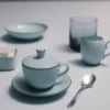 Taza de café espresso de porcelana – Celadón
