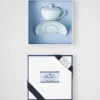 Taza de capuchino de porcelana – Celadón