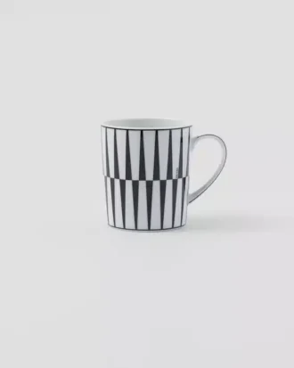 Taza de porcelana – Rayas