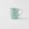 Taza de porcelana – Verde Viena