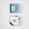 Taza de porcelana – Verde Viena