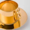 Taza de té de porcelana – Oro macizo