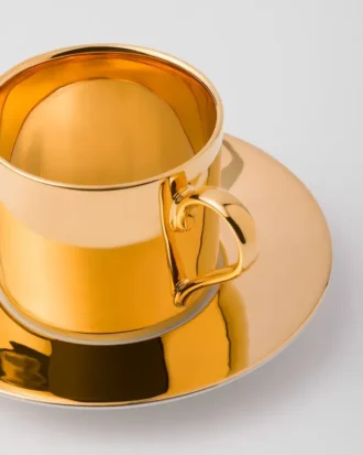Taza de té de porcelana – Oro macizo
