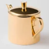 Tetera de porcelana – Oro macizo Tetera de porcelana – Oro macizo