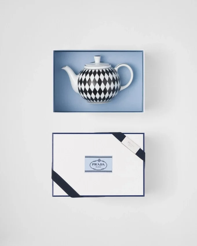 Tetera de porcelana – Tablero de ajedrez Tetera de porcelana – Tablero de ajedrez