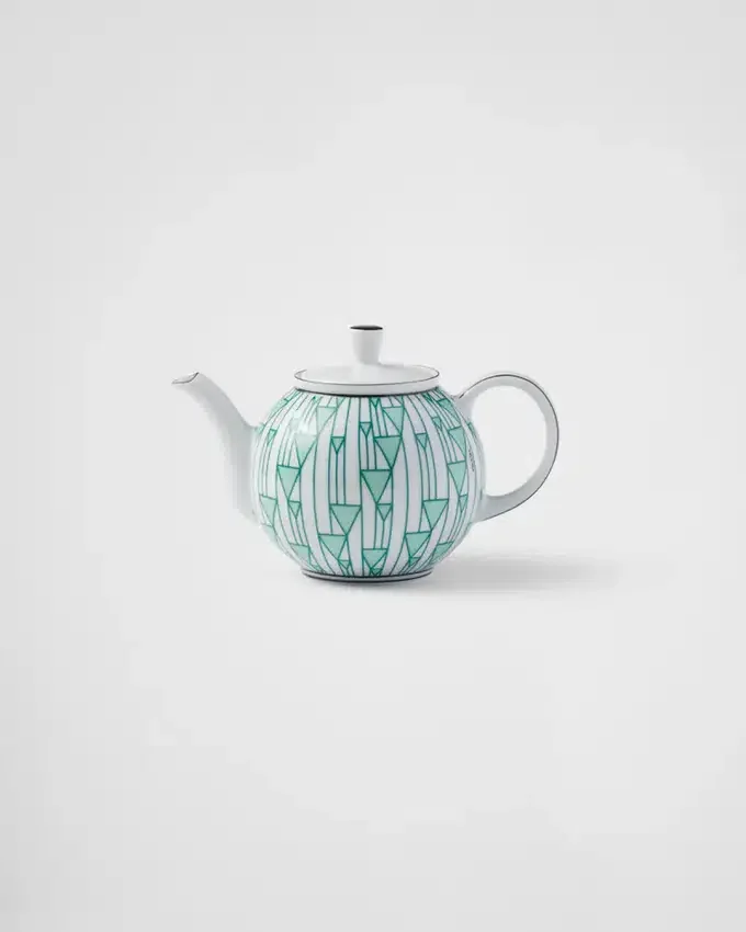 Tetera de porcelana – Verde Viena Tetera de porcelana – Verde Viena