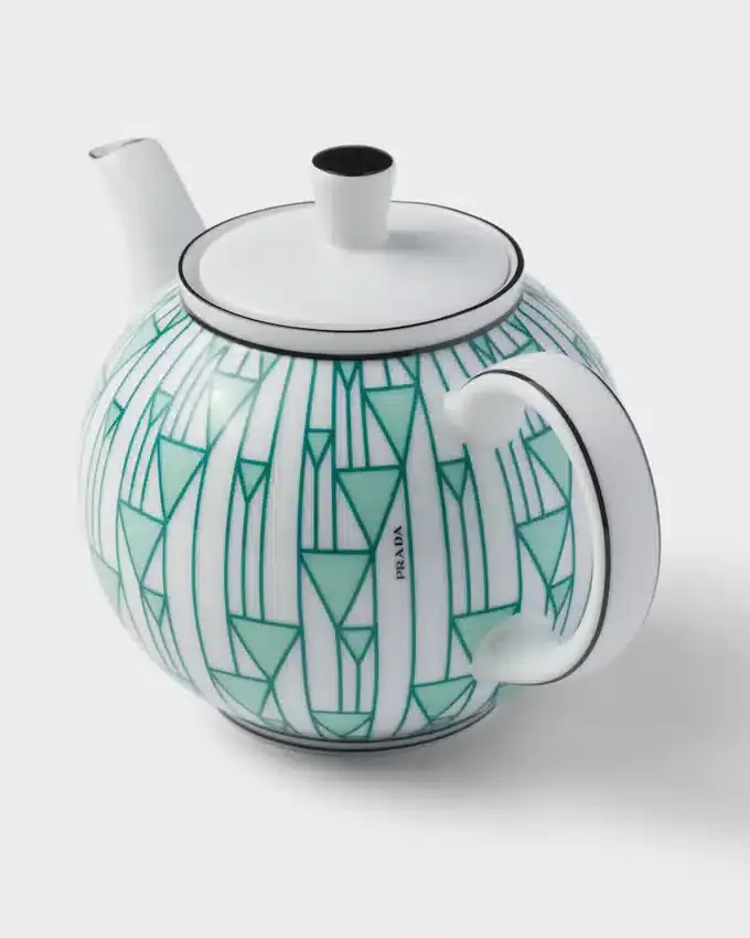 Tetera de porcelana – Verde Viena Tetera de porcelana – Verde Viena