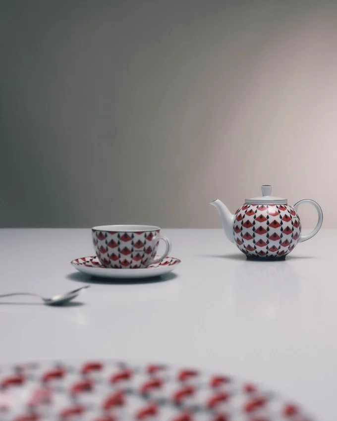 Tetera de porcelana – Vienna Red Tetera de porcelana – Vienna Red