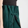 Top bandeau de lana y cachemira con broche Top bandeau de lana y cachemira con broche