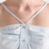Top corto de algodón