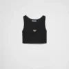 Top corto de jersey Top corto de jersey