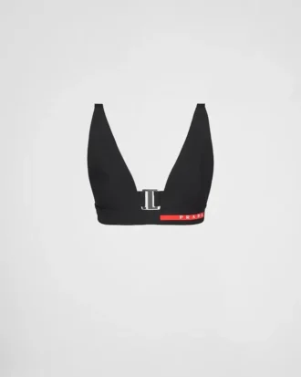 Top de baño de jersey elástico Top de baño de jersey elástico