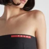 Top de baño de jersey elástico