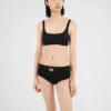 Top de bikini de tejido interlock Top de bikini de tejido interlock