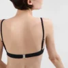 Top de bikini tipo bralette de punto acanalado Top de bikini tipo bralette de punto acanalado