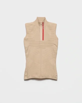 Top de cuello alto Re-Nylon