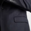 Traje de cachemira y lana de un solo pecho Traje de cachemira y lana de un solo pecho