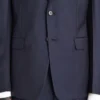 Traje de lana de un solo pecho Traje de lana de un solo pecho