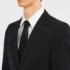 Traje de una sola fila de botones de tejido técnico Traje de una sola fila de botones de tejido técnico