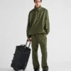 Trolley de Re-Nylon y piel Saffiano