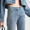 Vaqueros de cinco bolsillos de denim orgánico