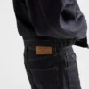 Vaqueros de denim crudo de corte regular Vaqueros de denim crudo de corte regular
