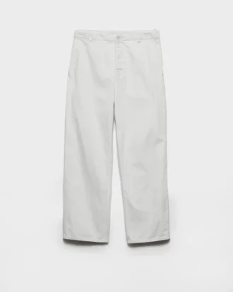 Vaqueros de denim decolorado regular Vaqueros de denim decolorado regular