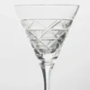 Vaso de vino blanco de cristal – Triángulos Vaso de vino blanco de cristal – Triángulos