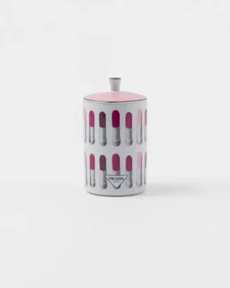 Vela perfumada de porcelana – Estilo Lipstick