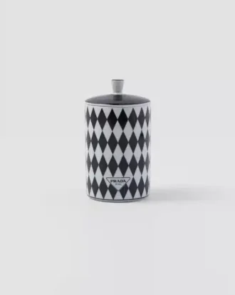 Vela perfumada de porcelana – Tablero de ajedrez