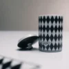 Vela perfumada de porcelana – Tablero de ajedrez