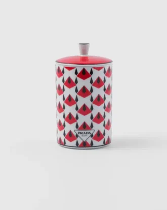 Vela perfumada de porcelana – Vienna Red
