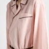 Vestido camisero de algodón